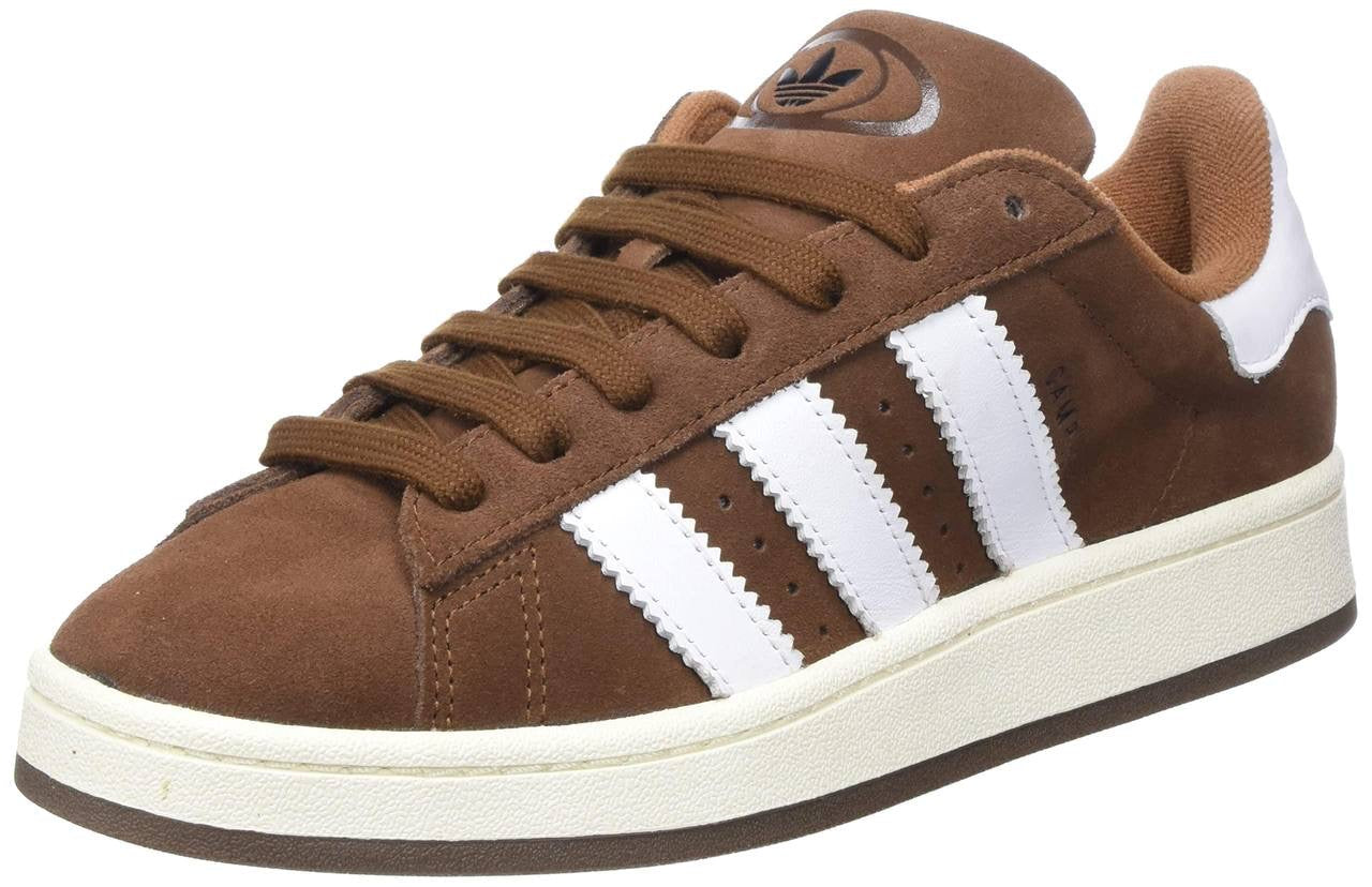 Adidas Campus marrón logo blanco