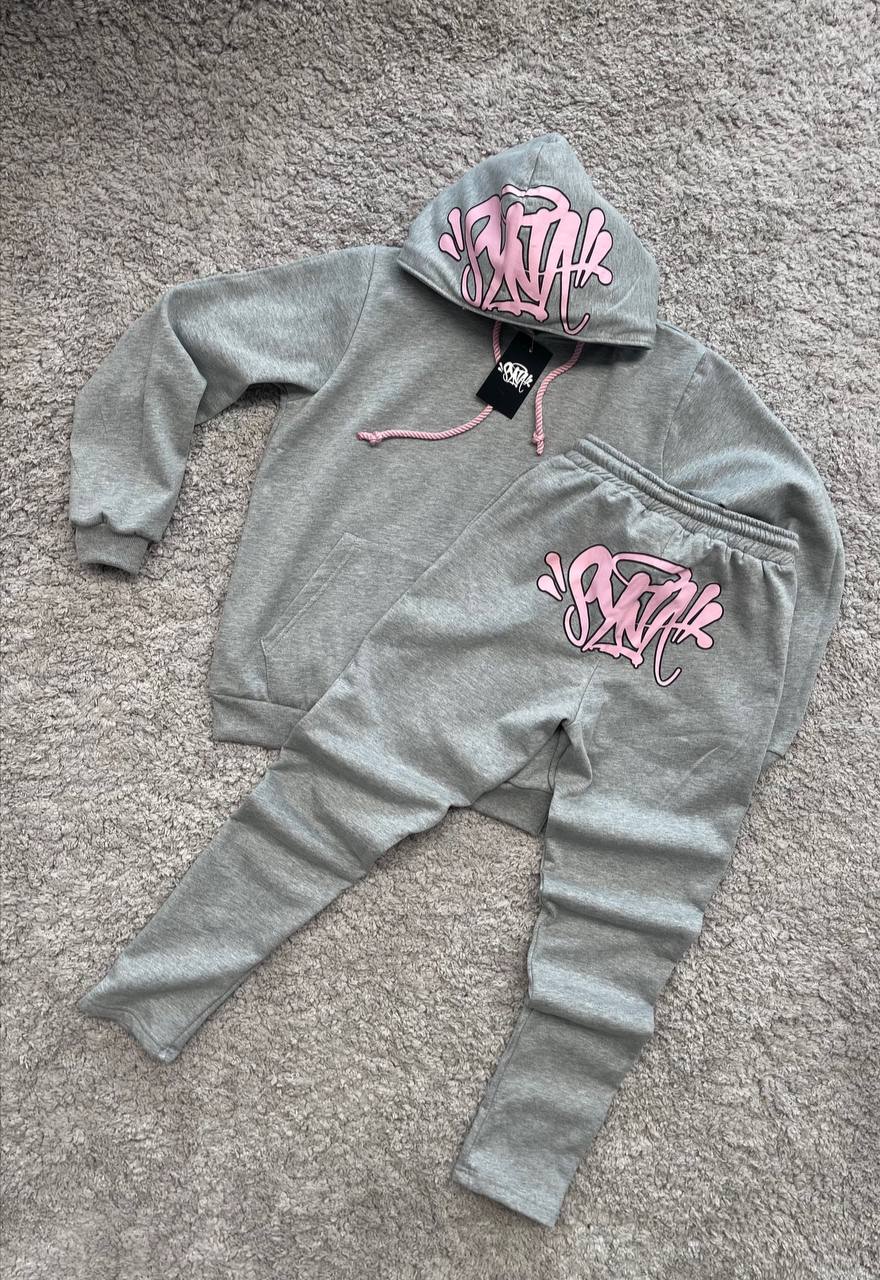 Chandal Syna gris rosa (Baja Calidad)